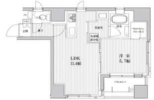 八丁堀駅 徒歩5分 9階の物件間取画像